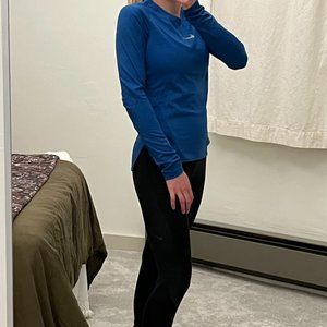 NIKE BLUE RUNNING LONG SLEEVE